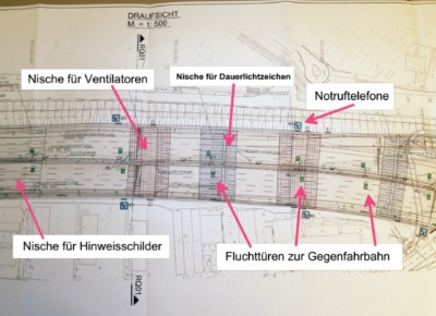 Plan vom Stellinger Deckel mit Einzelheiten